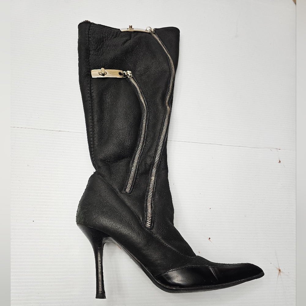 Giuseppe Zinotti Shearling Boots - Picture 2 of 15
